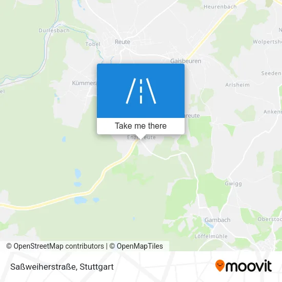 Карта Saßweiherstraße