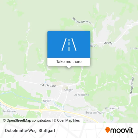Карта Dobelmatte-Weg