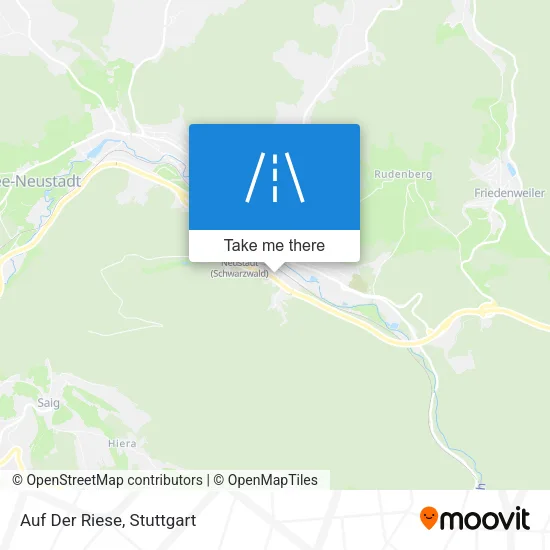 Карта Auf Der Riese