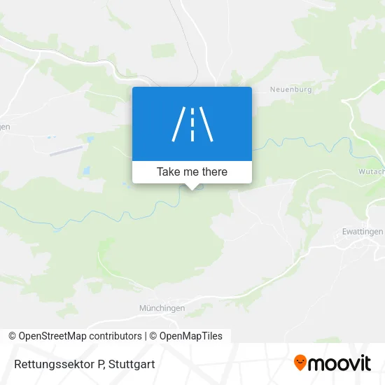 Карта Rettungssektor P