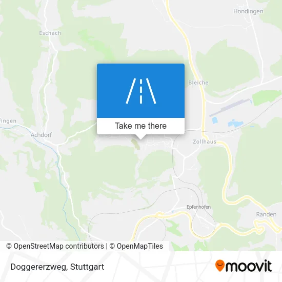 Карта Doggererzweg