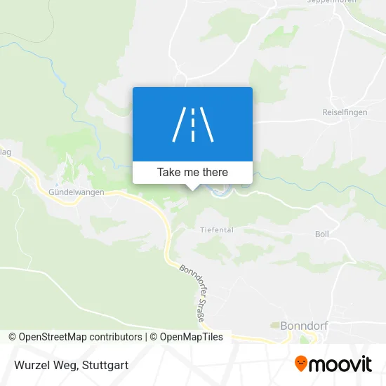 Карта Wurzel Weg