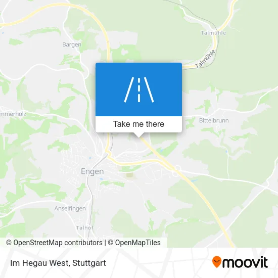 Карта Im Hegau West