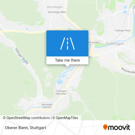 Oberer Bann map