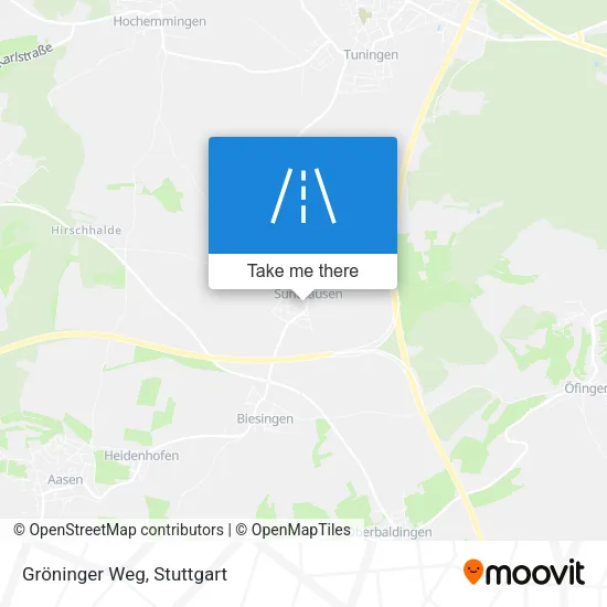 Gröninger Weg map