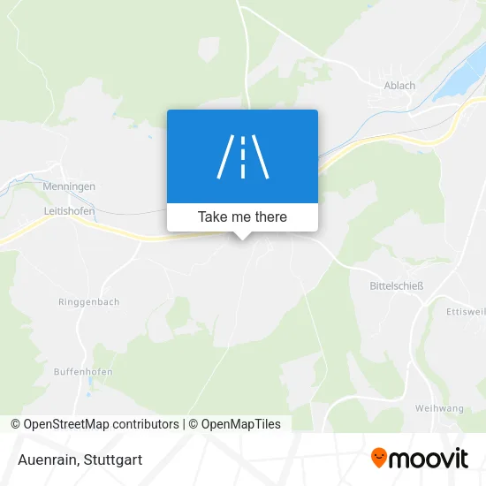 Карта Auenrain