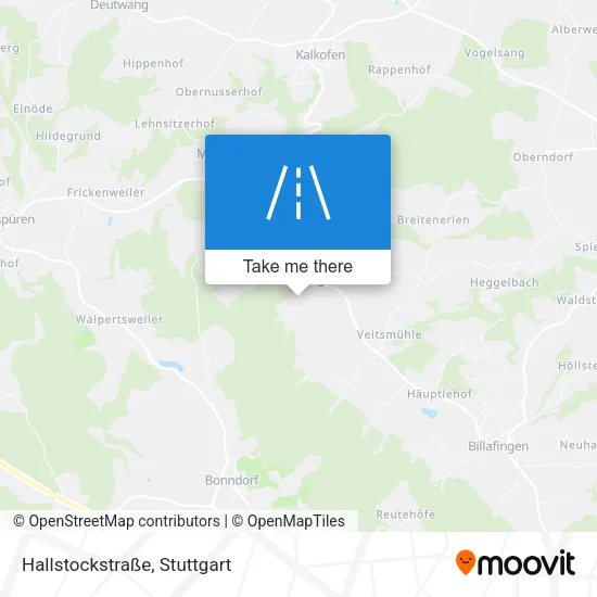 Hallstockstraße map