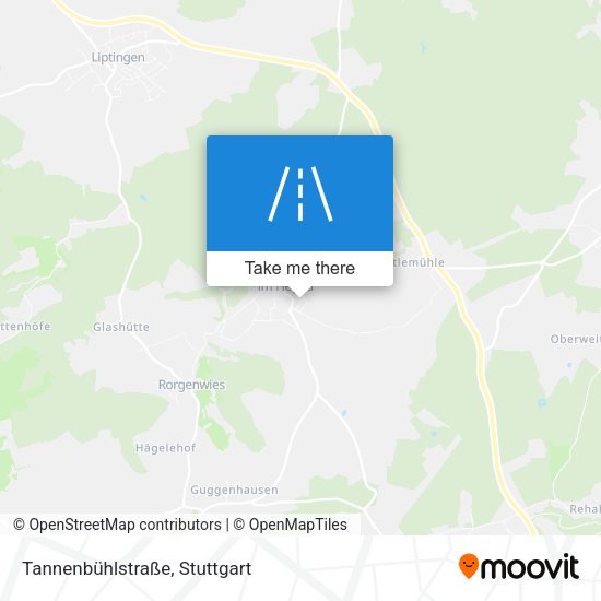 Tannenbühlstraße map