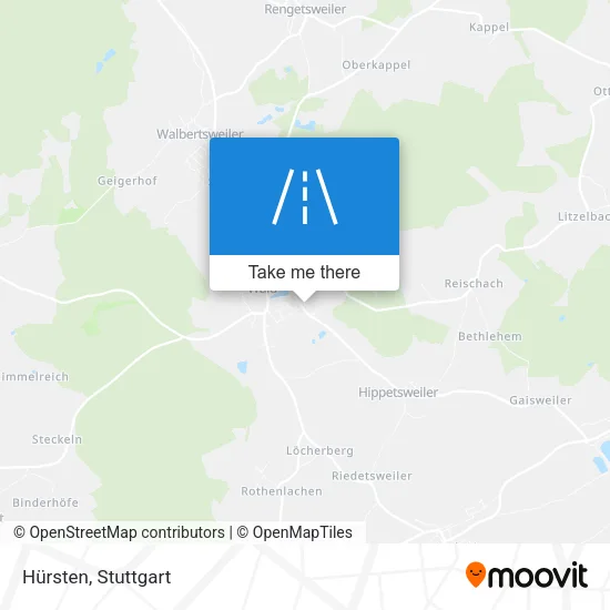 Карта Hürsten