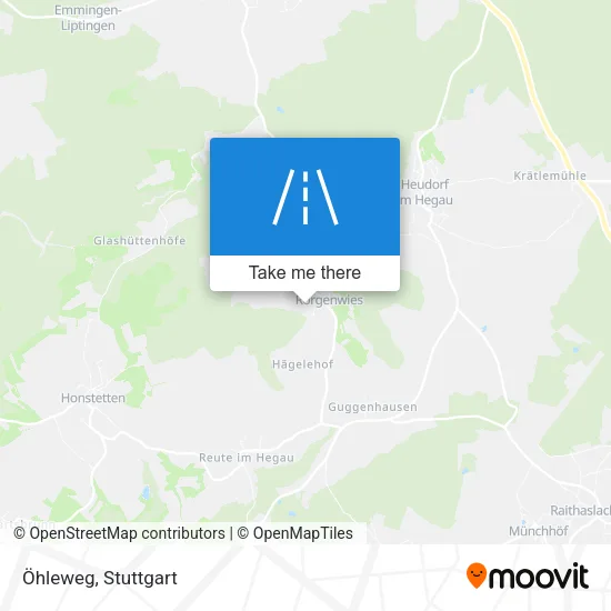 Карта Öhleweg