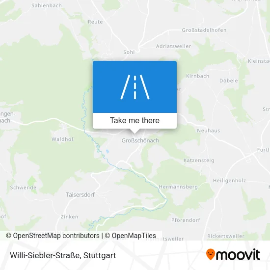 Карта Willi-Siebler-Straße