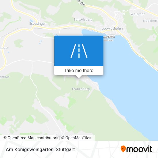 Am Königsweingarten map