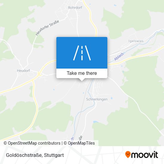 Goldöschstraße map