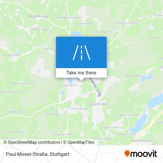 Paul-Moser-Straße map