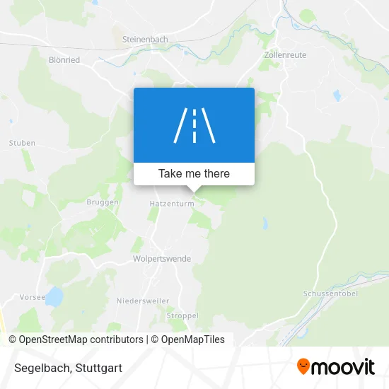 Карта Segelbach