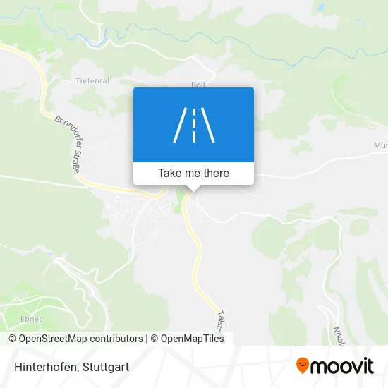 Карта Hinterhofen