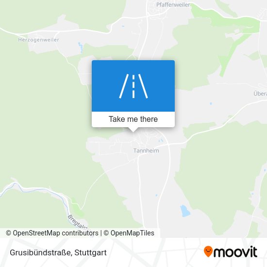 Grusibündstraße map
