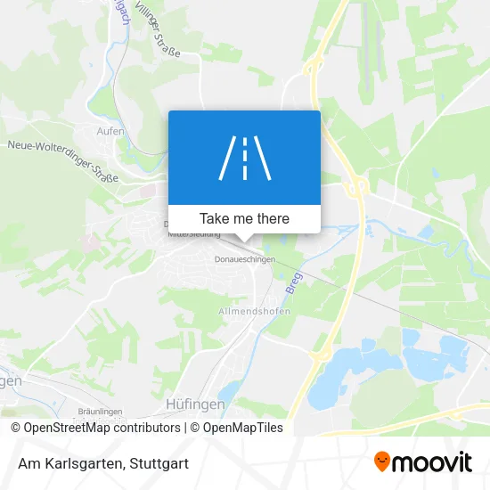 Карта Am Karlsgarten