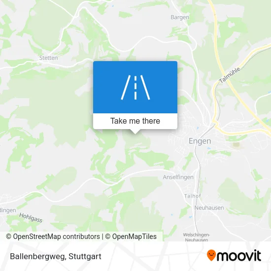 Карта Ballenbergweg