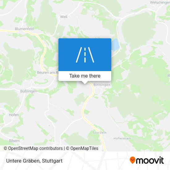 Untere Gräben map