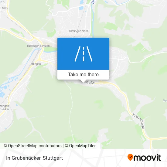 In Grubenäcker map