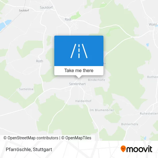 Карта Pfarröschle