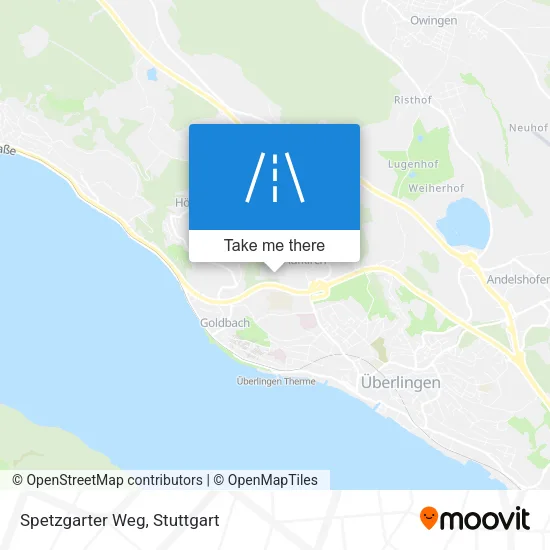 Карта Spetzgarter Weg