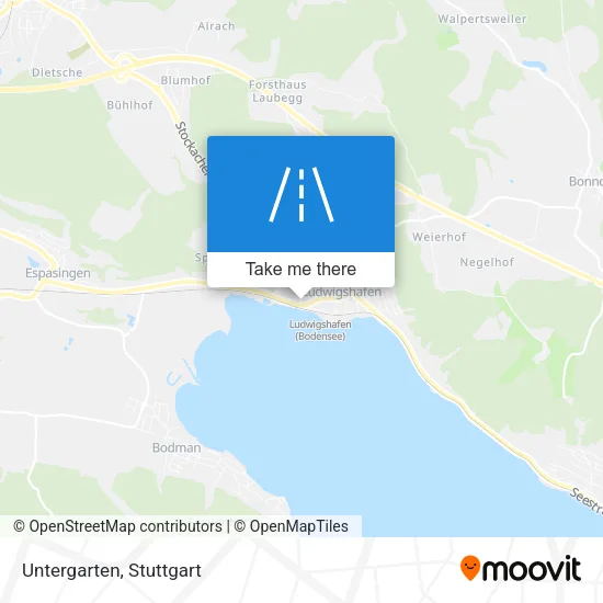 Карта Untergarten