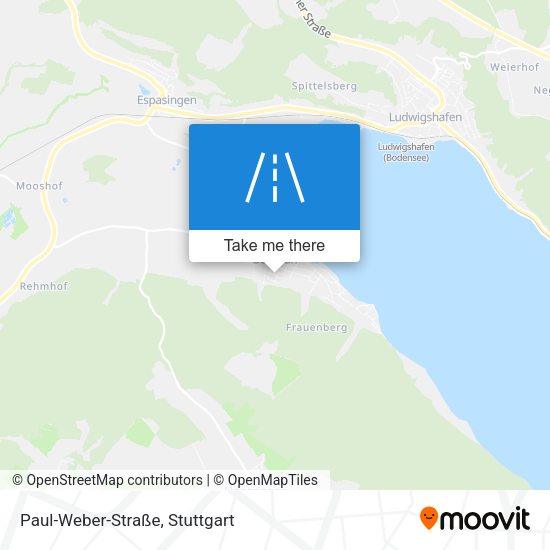 Paul-Weber-Straße map