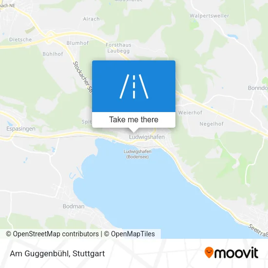 Am Guggenbühl map