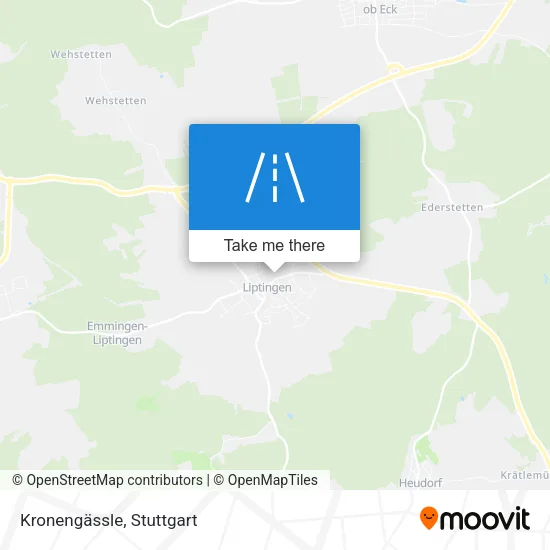 Карта Kronengässle