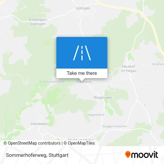 Карта Sommerhoferweg