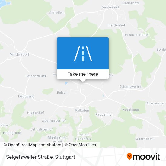 Selgetsweiler Straße map