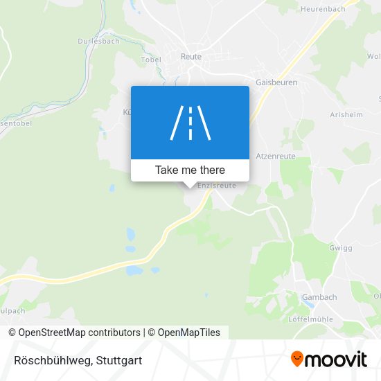 Röschbühlweg map