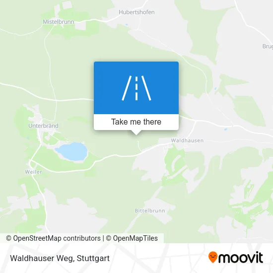 Карта Waldhauser Weg
