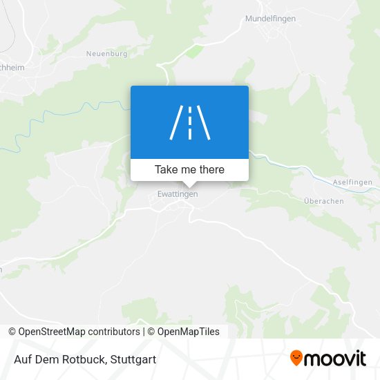 Карта Auf Dem Rotbuck