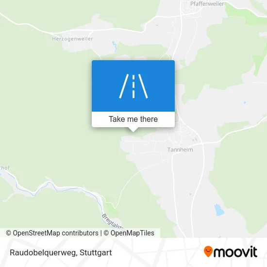 Raudobelquerweg map