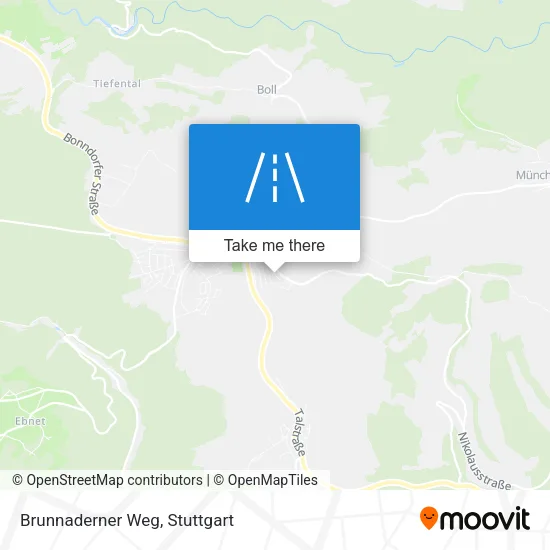 Карта Brunnaderner Weg
