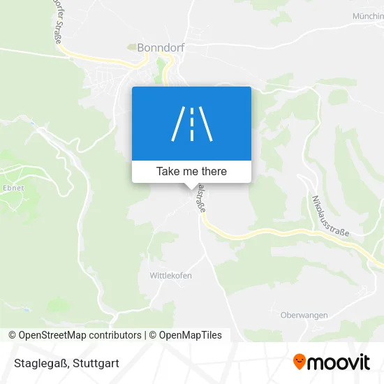 Карта Staglegaß