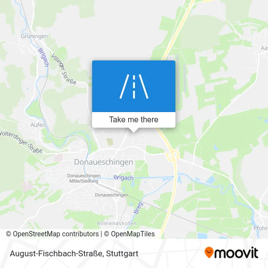 Карта August-Fischbach-Straße