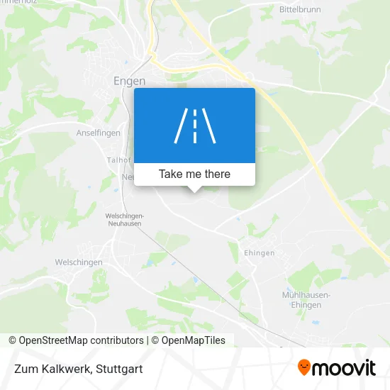 Карта Zum Kalkwerk