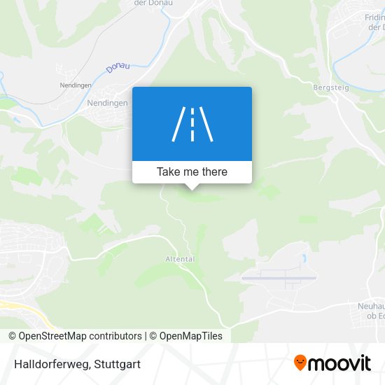 Карта Halldorferweg