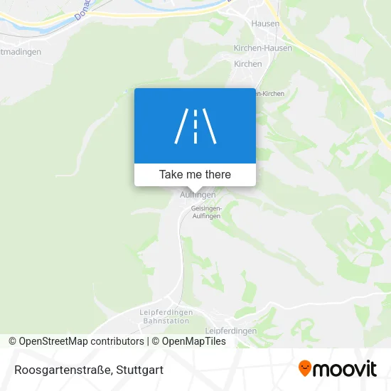 Карта Roosgartenstraße