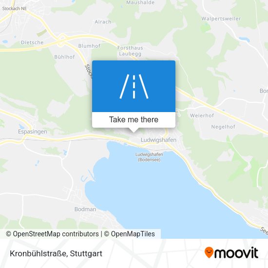 Kronbühlstraße map