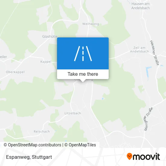 Карта Espanweg