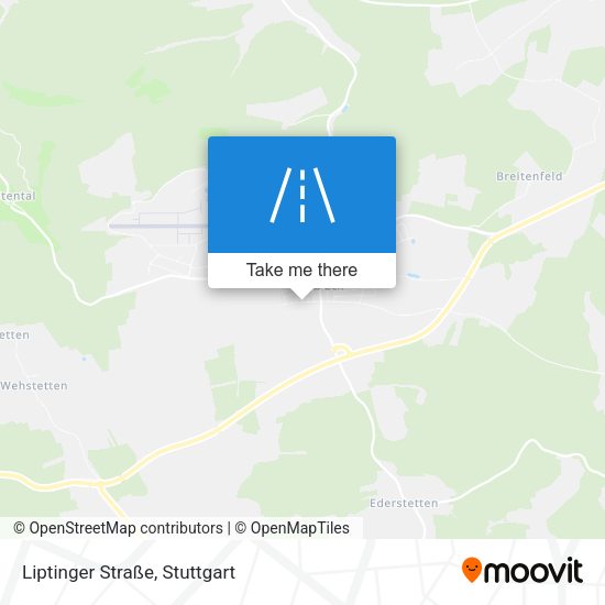 Liptinger Straße map