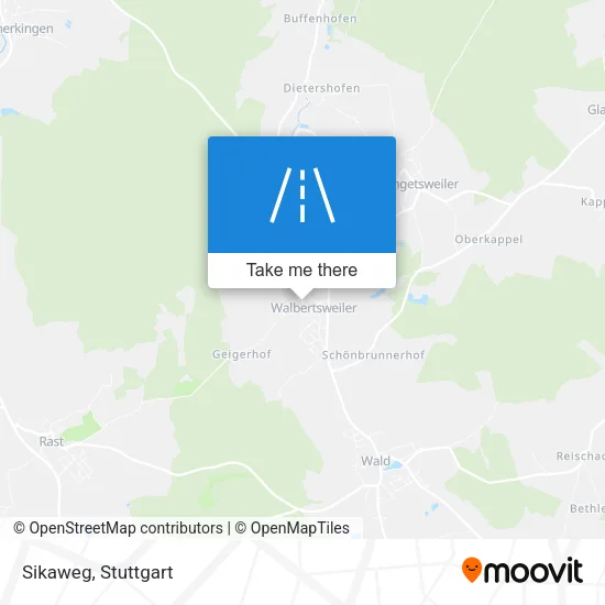Карта Sikaweg