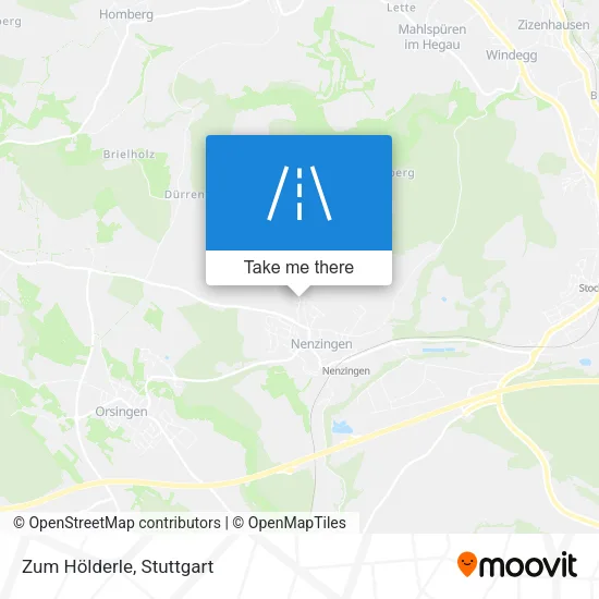 Карта Zum Hölderle