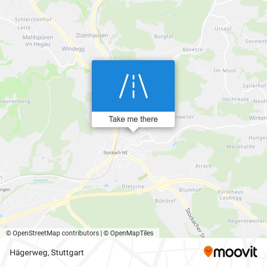 Hägerweg map