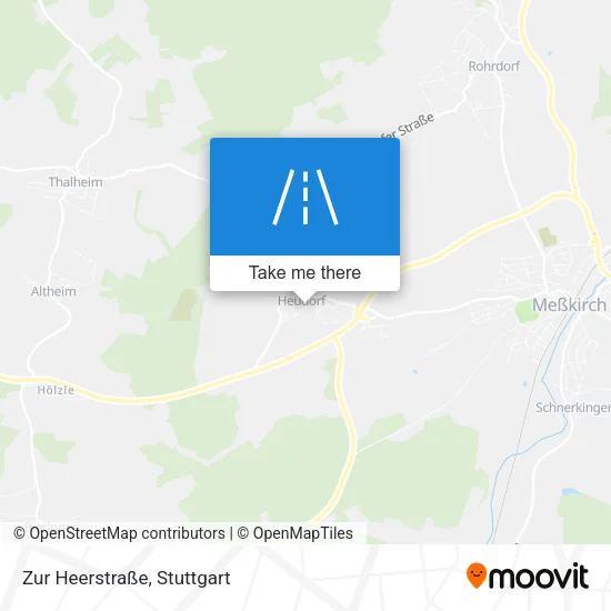 Карта Zur Heerstraße